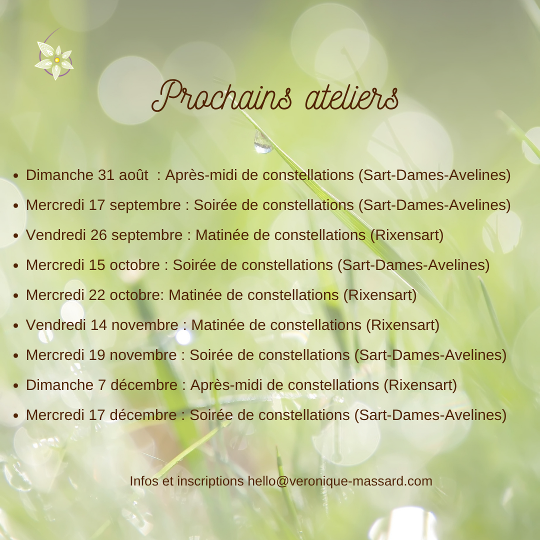 Agenda deuxième trimestre - Bel-Air - Rixensart - Villa SubThyle - Villers-la-Ville